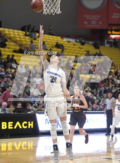 Thumbnail 1 in Clovis West vs Windward (CIF State Southern Regional Open Final) photogallery.
