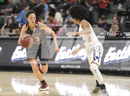 Thumbnail 3 in Clovis West vs Windward (CIF State Southern Regional Open Final) photogallery.