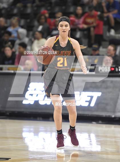 Thumbnail 1 in Clovis West vs Windward (CIF State Southern Regional Open Final) photogallery.
