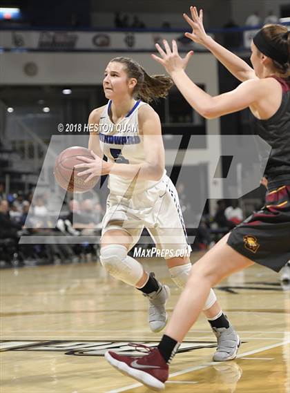 Thumbnail 2 in Clovis West vs Windward (CIF State Southern Regional Open Final) photogallery.