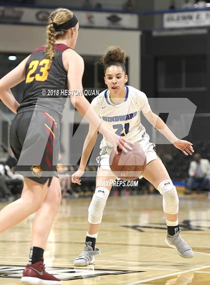 Thumbnail 1 in Clovis West vs Windward (CIF State Southern Regional Open Final) photogallery.