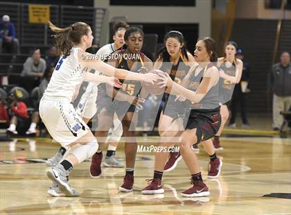 Thumbnail 1 in Clovis West vs Windward (CIF State Southern Regional Open Final) photogallery.