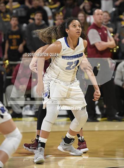 Thumbnail 3 in Clovis West vs Windward (CIF State Southern Regional Open Final) photogallery.