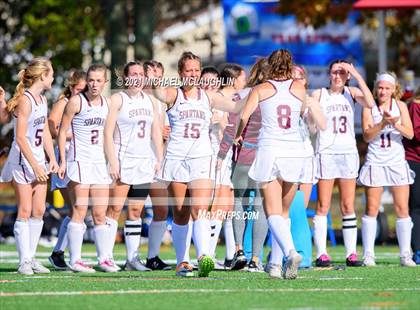 Thumbnail 3 in Rondout Valley vs. Burnt Hills-Ballston Lake (NYSPHSAA Class B Semifinal) photogallery.