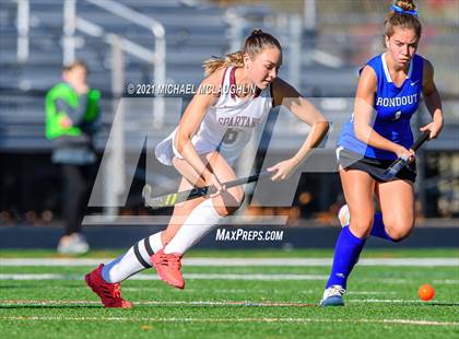 Thumbnail 2 in Rondout Valley vs. Burnt Hills-Ballston Lake (NYSPHSAA Class B Semifinal) photogallery.