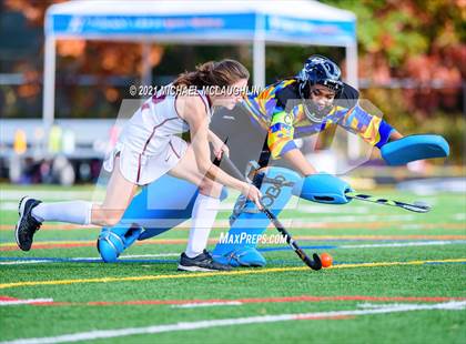 Thumbnail 2 in Rondout Valley vs. Burnt Hills-Ballston Lake (NYSPHSAA Class B Semifinal) photogallery.