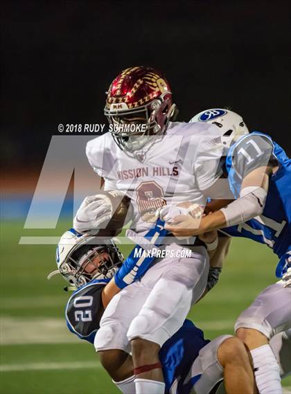 Thumbnail 3 in Mission Hills @ Rancho Bernardo (CIF SDS D1 Playoffs) photogallery.