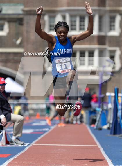Thumbnail 1 in Penn Relays (Triple Jump) photogallery.