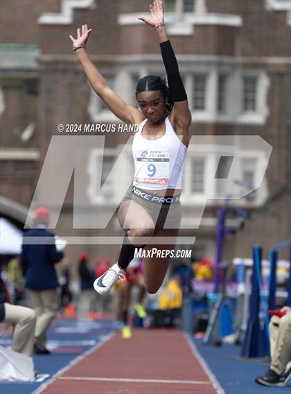Thumbnail 1 in Penn Relays (Triple Jump) photogallery.