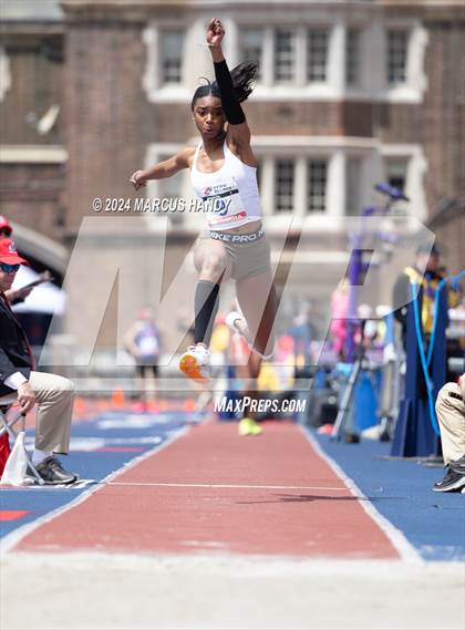 Thumbnail 1 in Penn Relays (Triple Jump) photogallery.