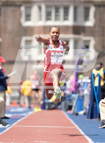 Thumbnail 1 in Penn Relays (Triple Jump) photogallery.