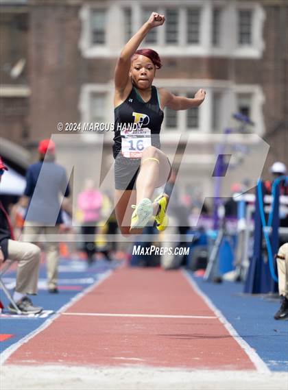 Thumbnail 2 in Penn Relays (Triple Jump) photogallery.