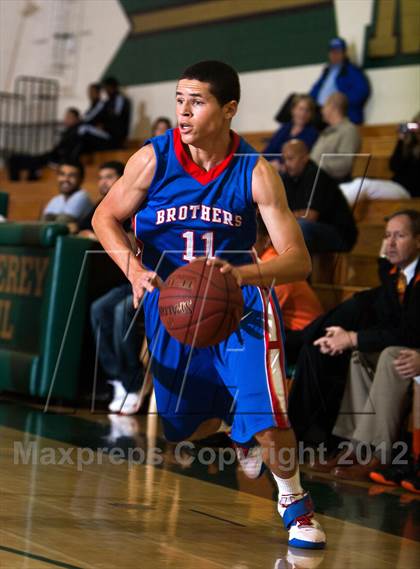Thumbnail 3 in Christian Brothers vs. Foothill (Mark Macres Basketball Tournament) photogallery.