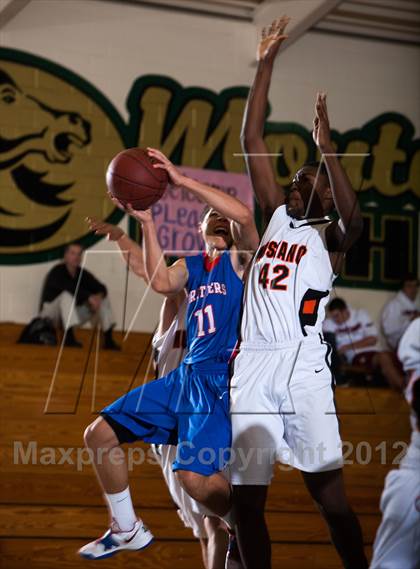 Thumbnail 1 in Christian Brothers vs. Foothill (Mark Macres Basketball Tournament) photogallery.