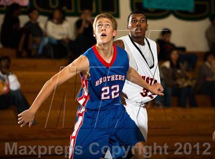 Thumbnail 1 in Christian Brothers vs. Foothill (Mark Macres Basketball Tournament) photogallery.