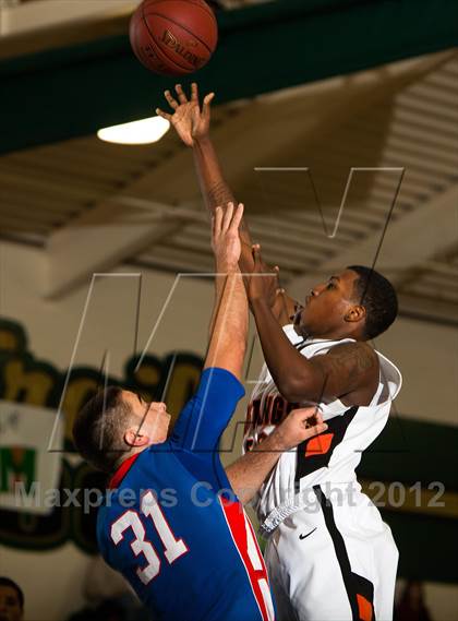 Thumbnail 1 in Christian Brothers vs. Foothill (Mark Macres Basketball Tournament) photogallery.