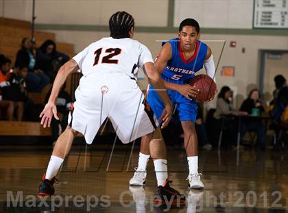 Thumbnail 1 in Christian Brothers vs. Foothill (Mark Macres Basketball Tournament) photogallery.