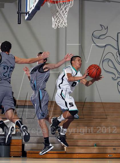 Thumbnail 2 in Villa Park vs Santiago (MaxPreps Holiday Classic) photogallery.