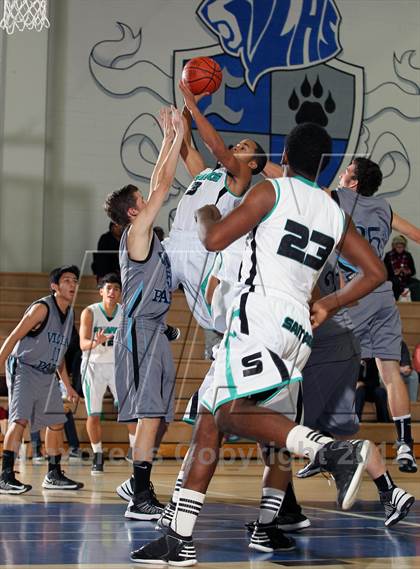 Thumbnail 1 in Villa Park vs Santiago (MaxPreps Holiday Classic) photogallery.