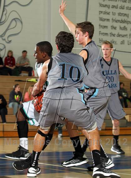 Thumbnail 1 in Villa Park vs Santiago (MaxPreps Holiday Classic) photogallery.