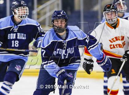 Thumbnail 3 in Seton Hall Prep vs. Bergen Catholic (Notre Dame New Year's Invitational Consolation) photogallery.