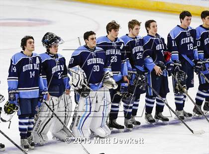 Thumbnail 2 in Seton Hall Prep vs. Bergen Catholic (Notre Dame New Year's Invitational Consolation) photogallery.