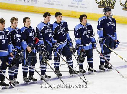 Thumbnail 3 in Seton Hall Prep vs. Bergen Catholic (Notre Dame New Year's Invitational Consolation) photogallery.
