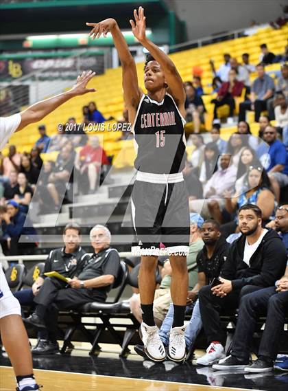 Thumbnail 2 in Centennial @ Roosevelt ( CIF DIV 1 Southern Regional Final) photogallery.