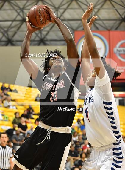 Thumbnail 3 in Centennial @ Roosevelt ( CIF DIV 1 Southern Regional Final) photogallery.