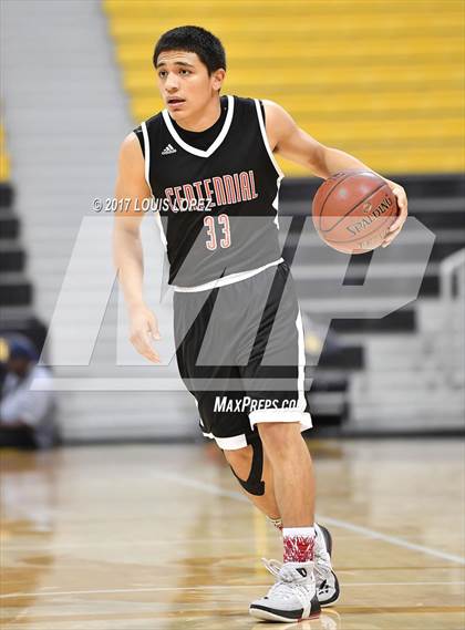 Thumbnail 3 in Centennial @ Roosevelt ( CIF DIV 1 Southern Regional Final) photogallery.