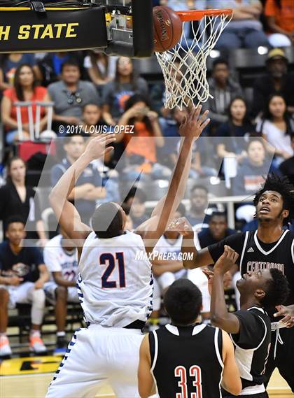 Thumbnail 2 in Centennial @ Roosevelt ( CIF DIV 1 Southern Regional Final) photogallery.