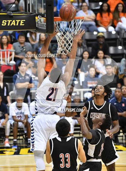 Thumbnail 1 in Centennial @ Roosevelt ( CIF DIV 1 Southern Regional Final) photogallery.