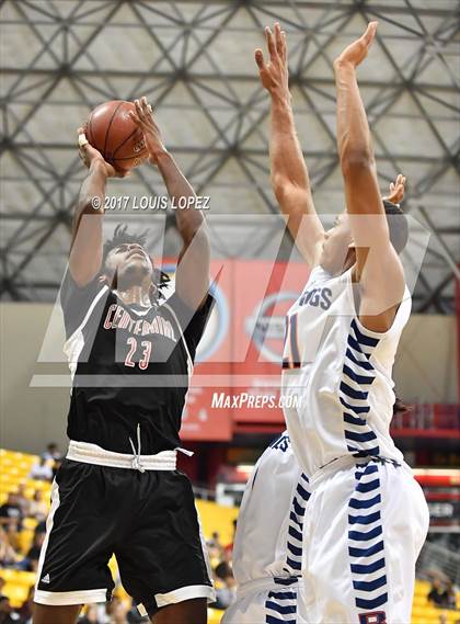 Thumbnail 3 in Centennial @ Roosevelt ( CIF DIV 1 Southern Regional Final) photogallery.