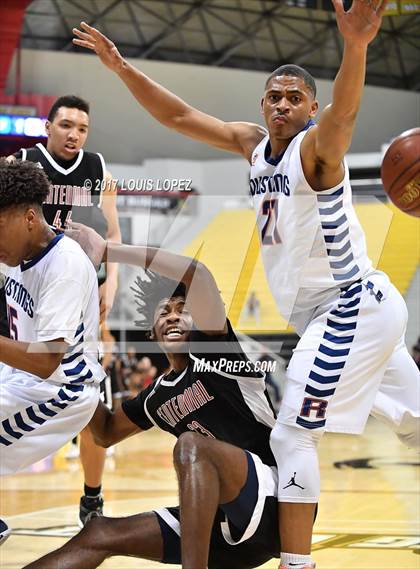 Thumbnail 3 in Centennial @ Roosevelt ( CIF DIV 1 Southern Regional Final) photogallery.
