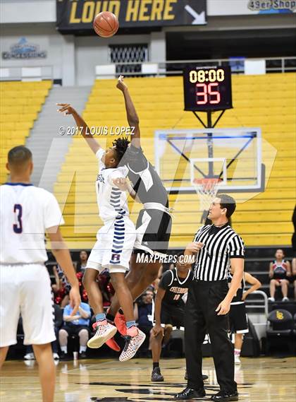Thumbnail 1 in Centennial @ Roosevelt ( CIF DIV 1 Southern Regional Final) photogallery.