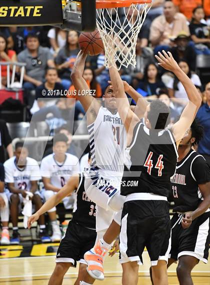 Thumbnail 2 in Centennial @ Roosevelt ( CIF DIV 1 Southern Regional Final) photogallery.