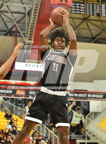 Thumbnail 2 in Centennial @ Roosevelt ( CIF DIV 1 Southern Regional Final) photogallery.