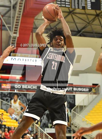 Thumbnail 3 in Centennial @ Roosevelt ( CIF DIV 1 Southern Regional Final) photogallery.