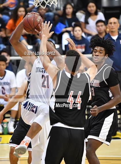 Thumbnail 1 in Centennial @ Roosevelt ( CIF DIV 1 Southern Regional Final) photogallery.