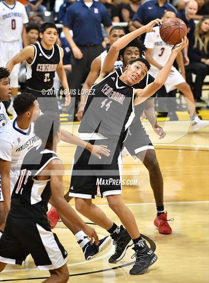 Thumbnail 1 in Centennial @ Roosevelt ( CIF DIV 1 Southern Regional Final) photogallery.