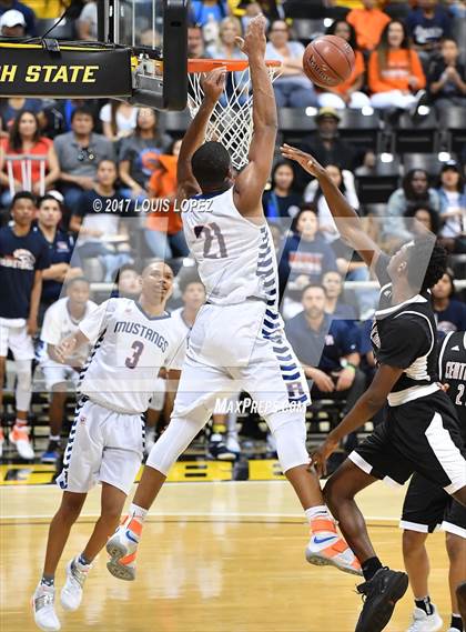 Thumbnail 2 in Centennial @ Roosevelt ( CIF DIV 1 Southern Regional Final) photogallery.