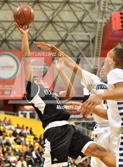 Thumbnail 1 in Centennial @ Roosevelt ( CIF DIV 1 Southern Regional Final) photogallery.