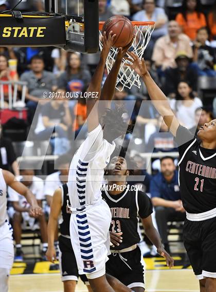 Thumbnail 1 in Centennial @ Roosevelt ( CIF DIV 1 Southern Regional Final) photogallery.