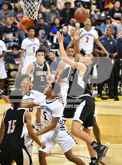 Thumbnail 3 in Centennial @ Roosevelt ( CIF DIV 1 Southern Regional Final) photogallery.