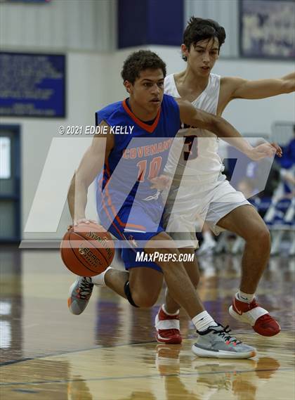 Thumbnail 3 in Covenant Christian vs Aubrey (Krum Invitational) photogallery.