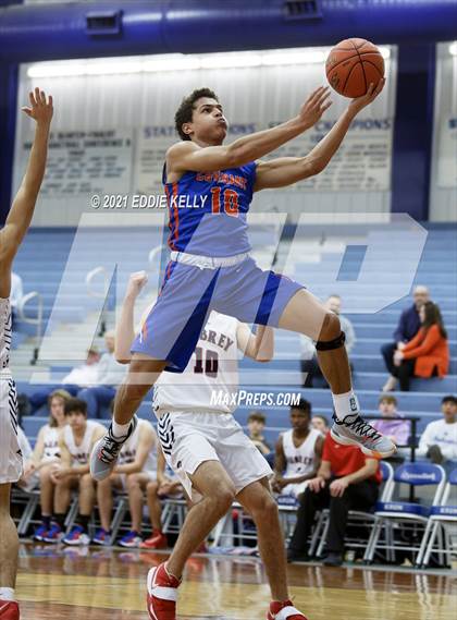Thumbnail 2 in Covenant Christian vs Aubrey (Krum Invitational) photogallery.