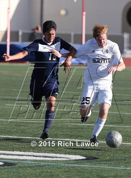 Thumbnail 3 in Sylmar @ Servite (CIF SoCal Regional D2 Final) photogallery.