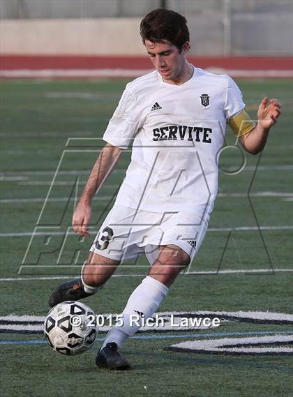 Thumbnail 2 in Sylmar @ Servite (CIF SoCal Regional D2 Final) photogallery.