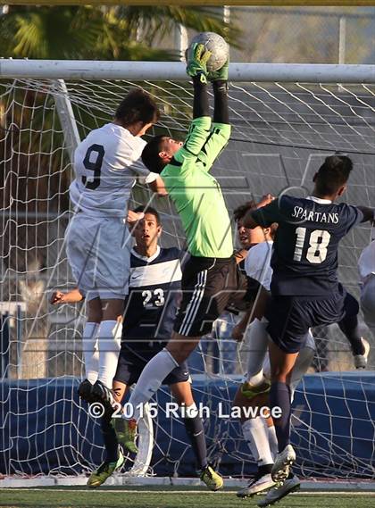 Thumbnail 2 in Sylmar @ Servite (CIF SoCal Regional D2 Final) photogallery.