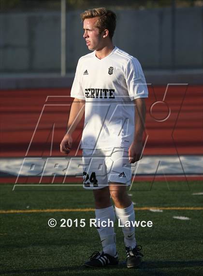 Thumbnail 3 in Sylmar @ Servite (CIF SoCal Regional D2 Final) photogallery.